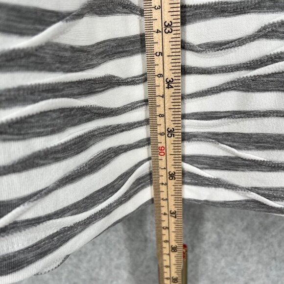 Calvin Klein Textured Sheath Dress Size 8 Gray White Office Career Neutral NEW - Picture 10 of 12